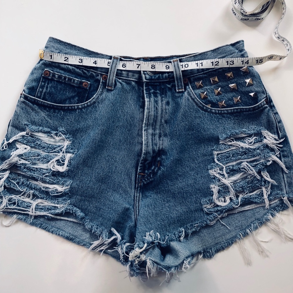 Vintage Custom High Waist Shorts